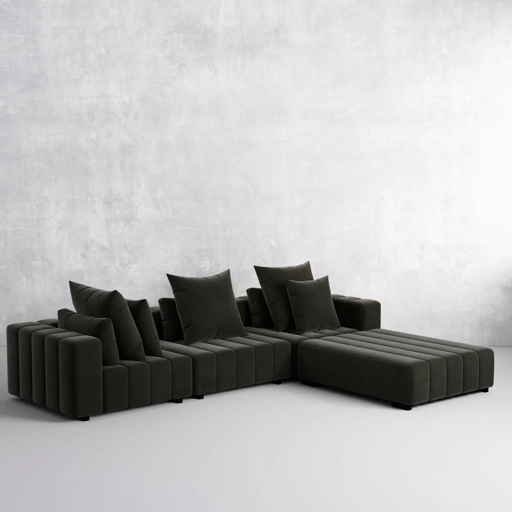 Kennedy Modular Sofa Sectional with Ottoman - Image 7