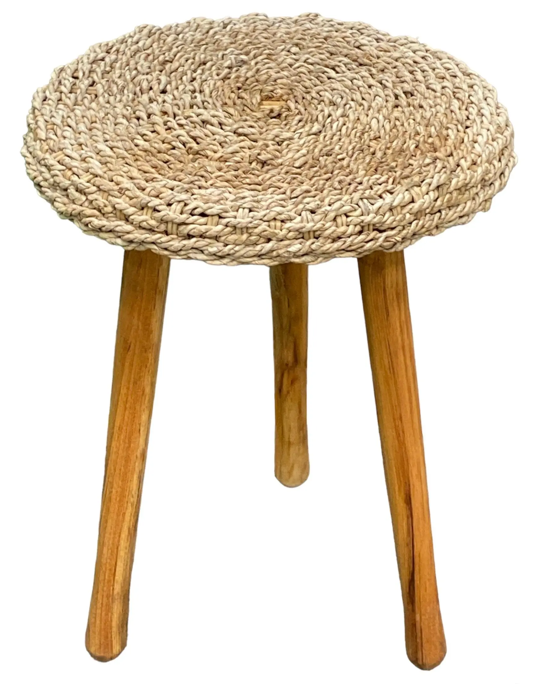 Madagascar Teak Wood Side Table (Light)